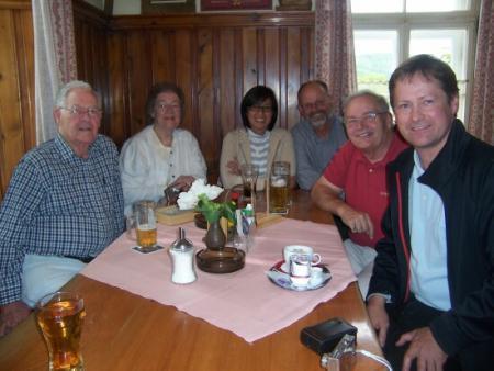 L to R - Bill and Rainey Brainard, Gail and Tom Spencer, Lynn Keener and Christian Arzberger